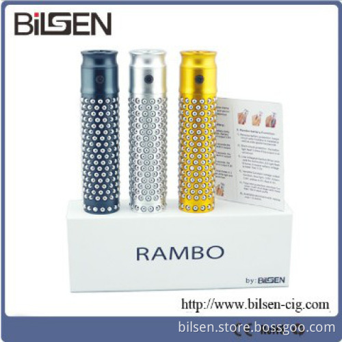 2014 New product e cigarette Rambo Battery